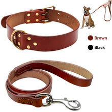Load image into Gallery viewer, Dog Collar Leash Set