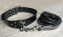 Load image into Gallery viewer, Dog Collar Leash Set