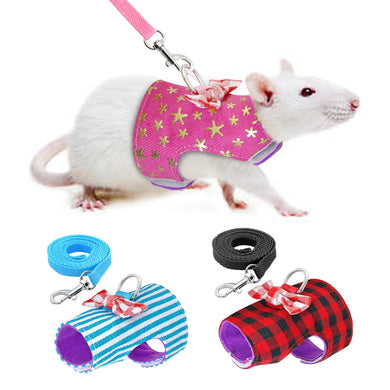 Harness Vest and Leash Set For Guinea Pig