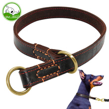 Load image into Gallery viewer, Handmade Genuine Leather Dog Collar