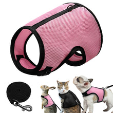 Load image into Gallery viewer, Mesh Dog Harness Vest (Puppy, Kitten, Rabbit...)