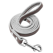 Load image into Gallery viewer, 4ft Leather Dog Leash