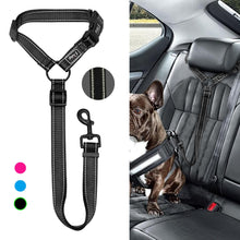 Load image into Gallery viewer, Dog Seat Belt Leash Adjustable