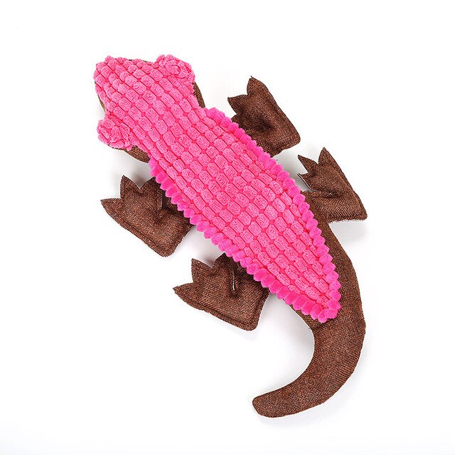 Plush Crocodile Doormat